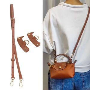 Longchamp Le Pliage Mini Pouch Crossbody Long Strap Conversion Kit